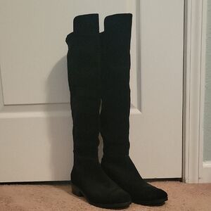 Sole Society Black Over-the-Knee Boots